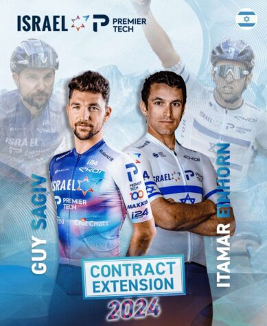 Israeli riders Guy Sagiv and Itamar Einhorn will race for IPT in 2024