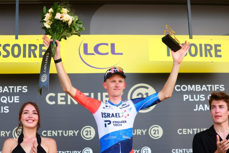 Krists Neilands Tour de France stage 10 Israel - Premier Tech